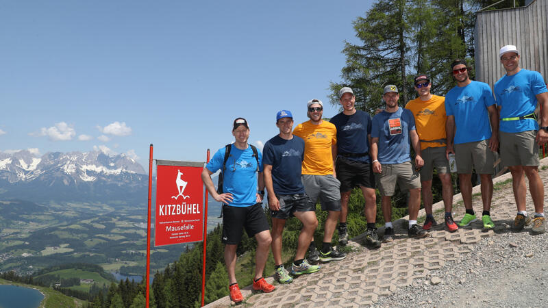 ÖSV-Team auf der Streif