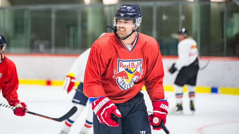 Kriechmayr & Co. als Eishockeyspieler - die Bilder der Abfahrer
