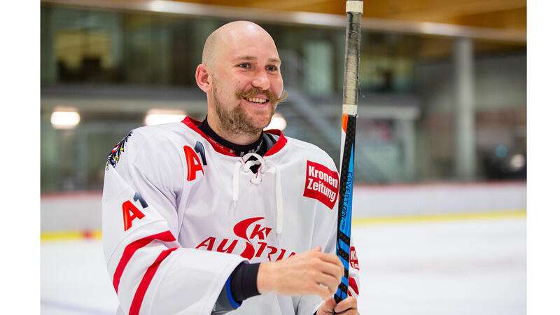 Kriechmayr & Co. als Eishockeyspieler - die Bilder der Abfahrer