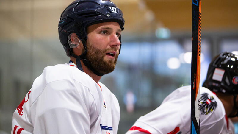 Kriechmayr & Co. als Eishockeyspieler - die Bilder der Abfahrer