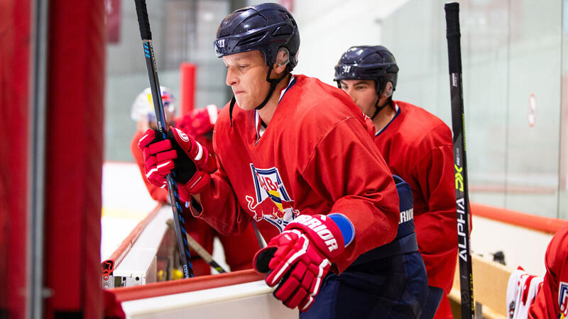 Kriechmayr & Co. als Eishockeyspieler - die Bilder der Abfahrer
