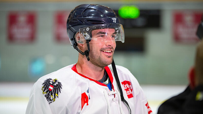 Kriechmayr & Co. als Eishockeyspieler - die Bilder der Abfahrer