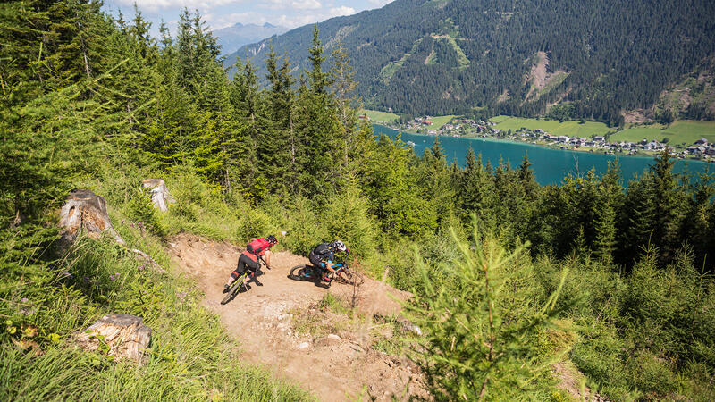 Fünf Kärntner Berge bieten ein Paradies für Mountainbiker