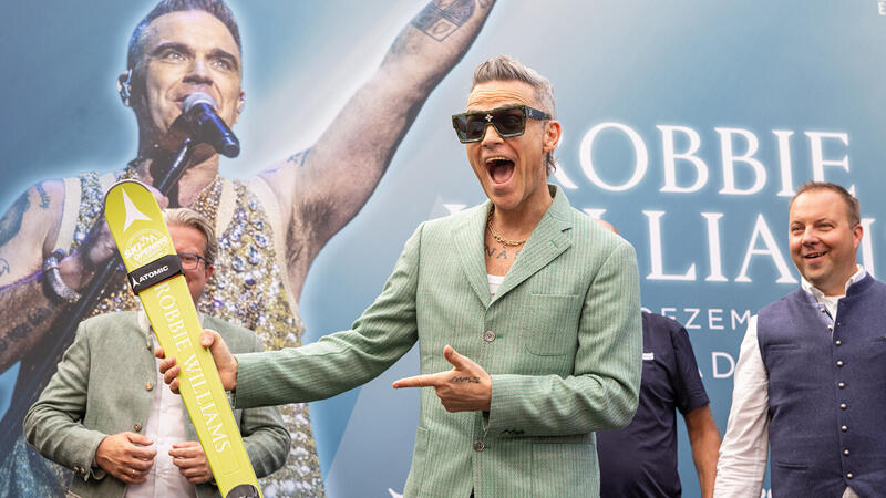 Die Bilder von Robbie Williams in Schladming-Dachstein