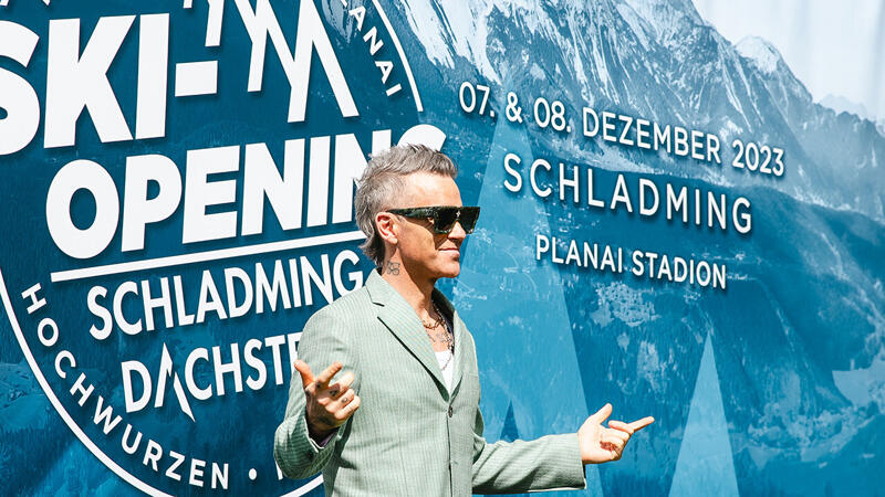 Die Bilder von Robbie Williams in Schladming-Dachstein