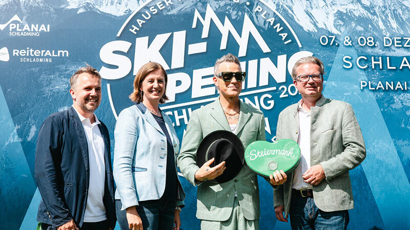 Die Bilder von Robbie Williams in Schladming-Dachstein