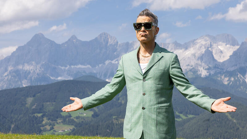 Die Bilder von Robbie Williams in Schladming-Dachstein