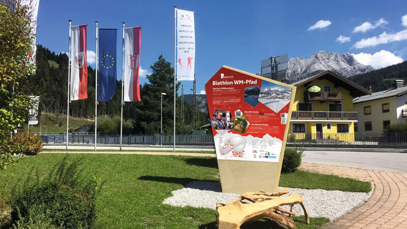 <a href='/ski1/daten/news/fussball/biathlon/' class='tag'>Biathlon</a>-WM-Pfad in Hochfilzen: Ein Spaß für Jung und Alt