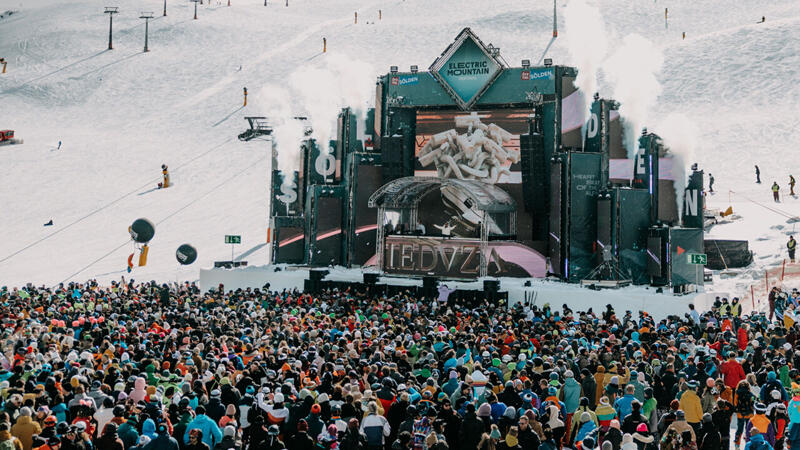 18.000 Fans bei Electric Mountain Festival : Die besten Bilder