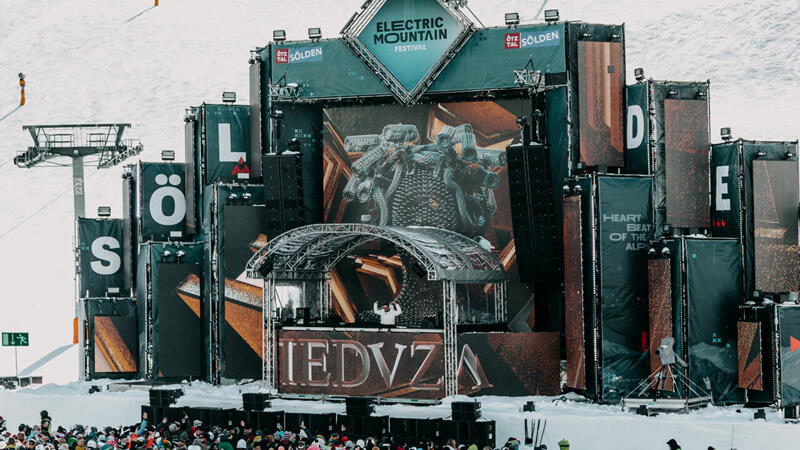 18.000 Fans bei Electric Mountain Festival : Die besten Bilder