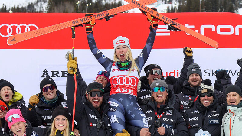 Shiffrin nach Rekord-Sieg: "Dieser Tag ist ziemlich wild"