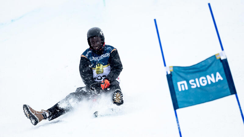 Kitzbühel 2023:die Bilder vom Charity Race auf Streif-Zielhang