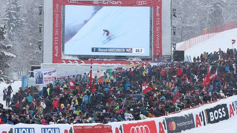 Die besten Fan-Bilder bei den Hahnenkammrennen 2023
