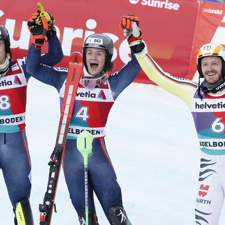 Auch ohne Kristoffersen: Norwegen mit Adelboden-Doppelsieg
