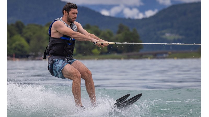 Sommer, Sonne, Wasserski: ÖSV-Technik-Herren in Action
