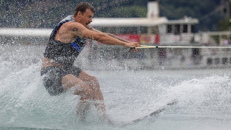 Sommer, Sonne, Wasserski: ÖSV-Technik-Herren in Action