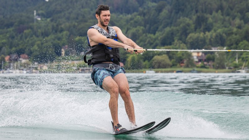 Sommer, Sonne, Wasserski: ÖSV-Technik-Herren in Action