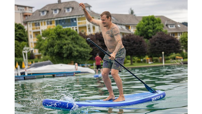 Sommer, Sonne, Wasserski: ÖSV-Technik-Herren in Action