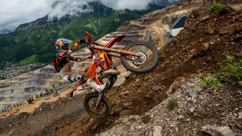 Lettenbichler fährt zum dritten Red-Bull-Erzbergrodeo-Sieg