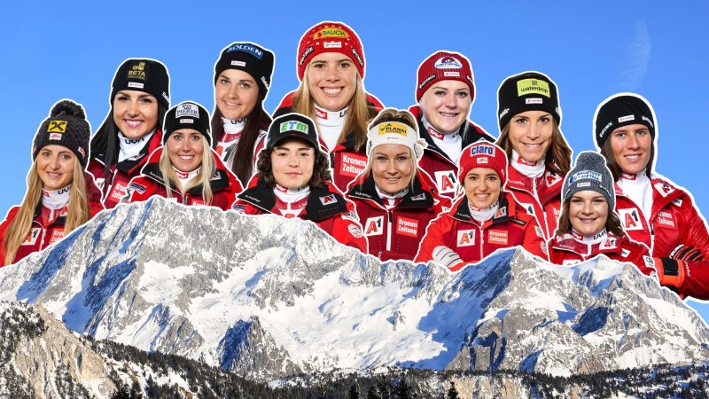 Von National- bis C-Kader: Diese Frauen starten für den ÖSV