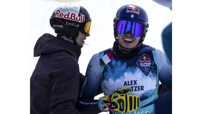 Slalom mit Hindernissen! Bilder vom "Red Bull Alpine Park"