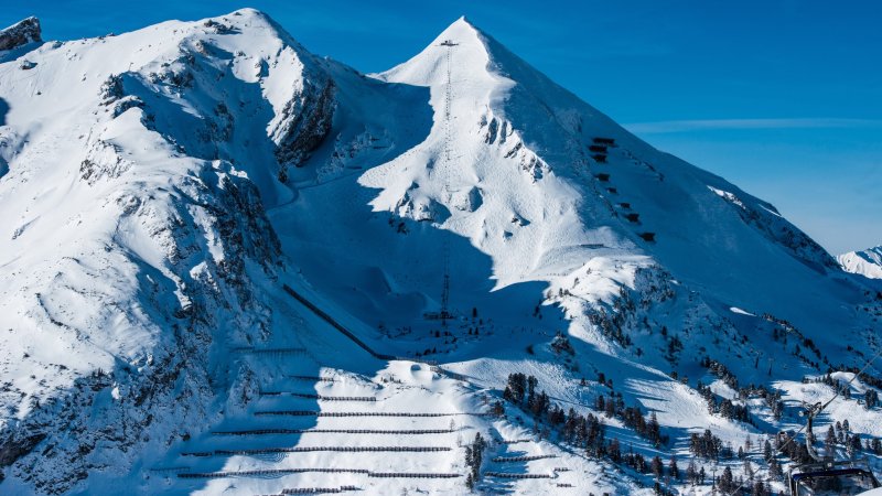 Nichts für Hosenscheißer! Hier geht jeder Skifahrer steil