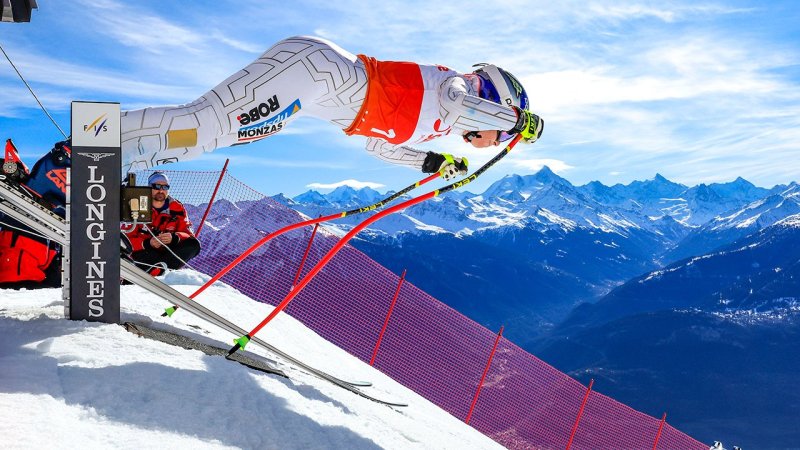 Überraschungs-Bestzeit im 2. Training in Crans Montana