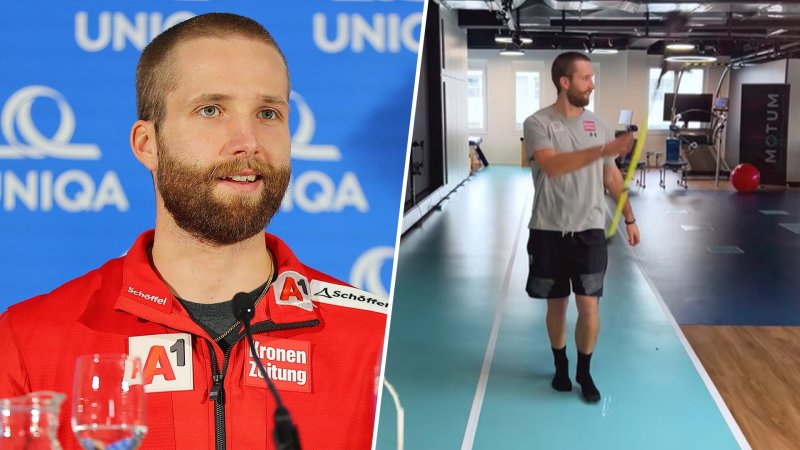 Hier schmeißt <a href='/ski1/daten/news/ski-alpin/marco-schwarz/' class='tag'>Marco Schwarz</a> seine Krücken weg