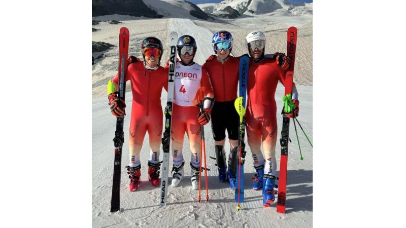 Back on Track! Pics vom Training der Weltcup-Asse auf Schnee