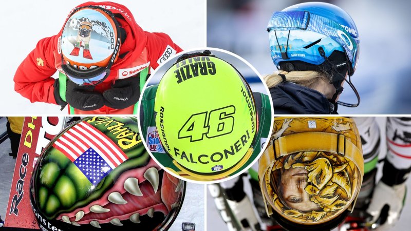 Legendäre Skihelme: Diese Designs prägten den Weltcup