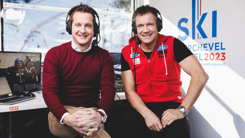 Ex-Ski-Asse am Mikro: Wo Expertise auf Schmäh trifft