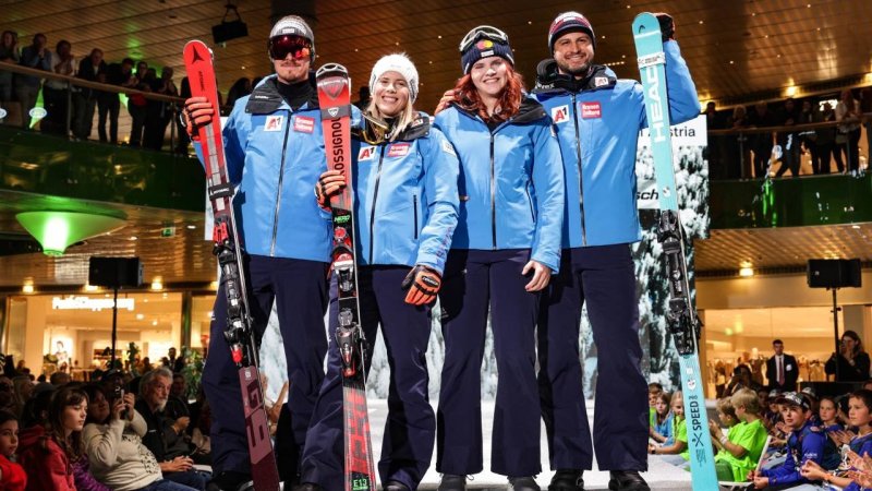 ÖSV-Stars im neuen Look: So fesch is die "Wäsch"