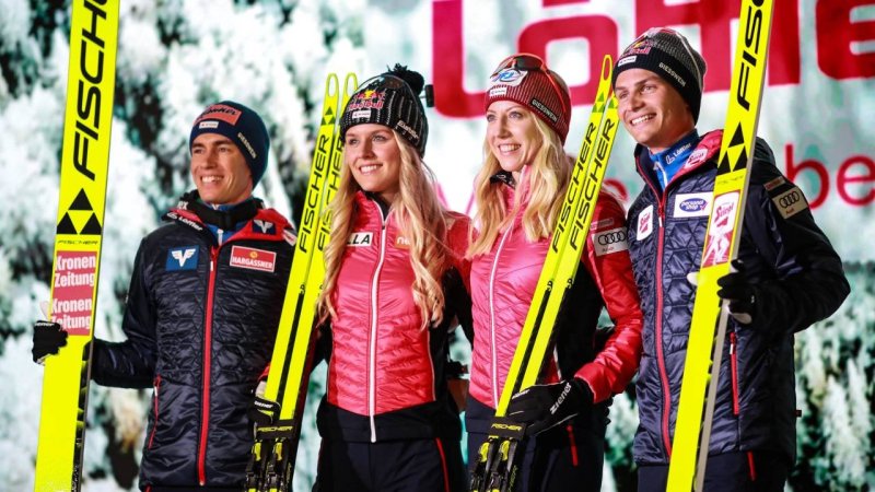 ÖSV-Stars im neuen Look: So fesch is die "Wäsch"