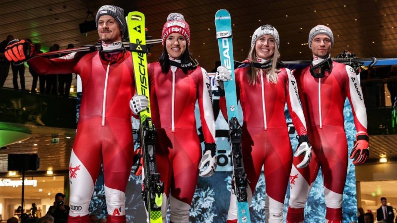 ÖSV-Stars im neuen Look: So fesch is die "Wäsch"