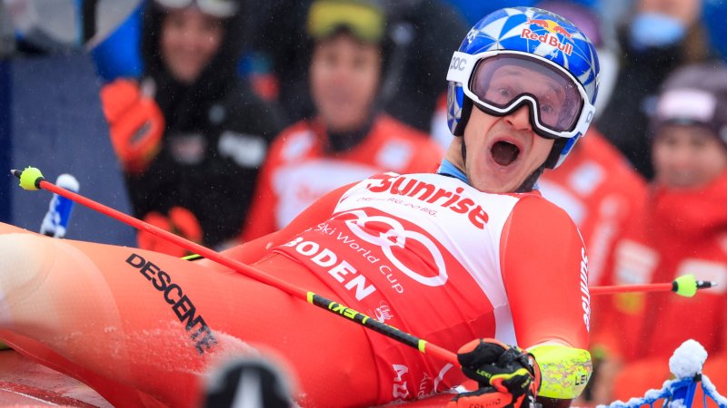 Im Riesentorlauf: Odermatt überflügelt Ligety