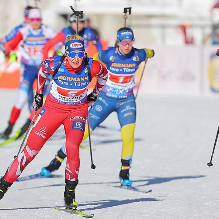 Starke Biathlon-Frauen! ÖSV-Staffel landet in den Top 5