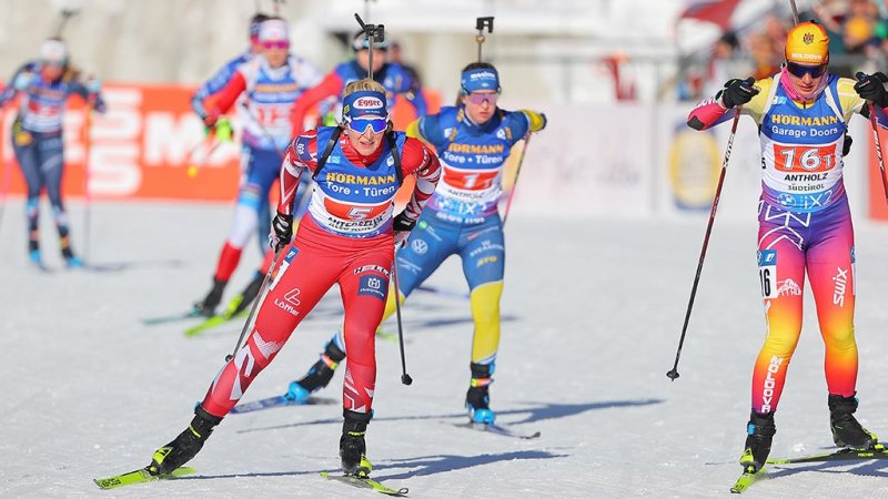 Starke <a href='/ski1/daten/news/fussball/biathlon/' class='tag'>Biathlon</a>-Frauen! ÖSV-Staffel landet in den Top 5
