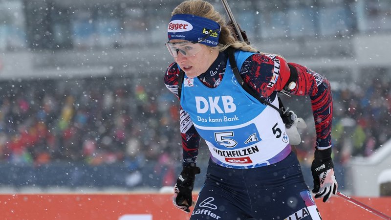 ÖSV-Biathletinnen laufen bei Jeanmonnot-Sieg hinterher
