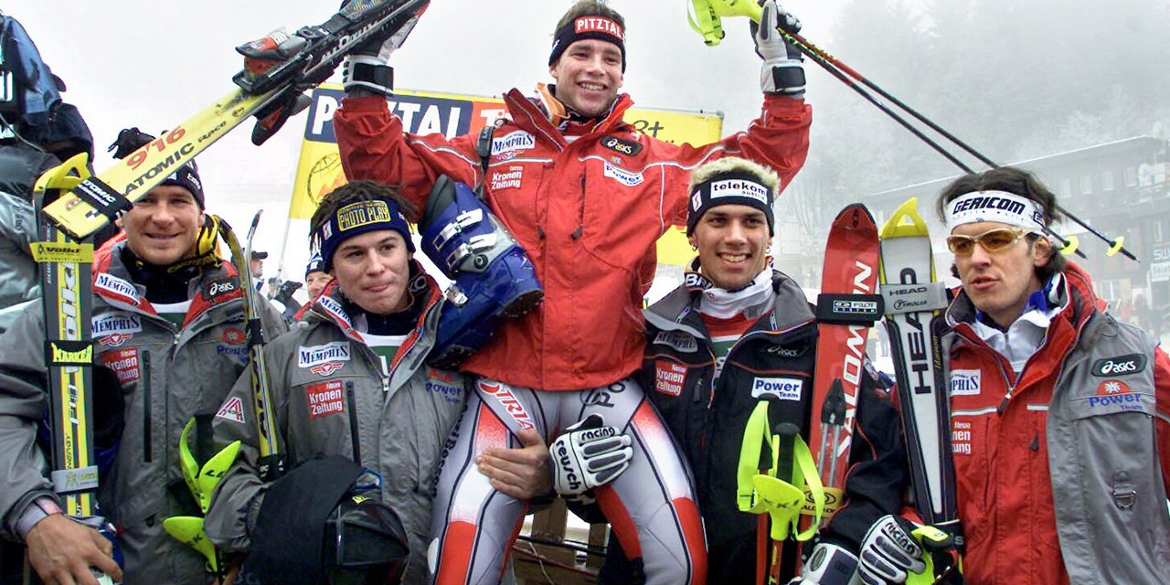 Wengen legendär! ÖSV-Fünffachsieg im Lauberhorn-Slalom 2001