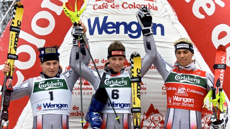 Lauberhorn legendär! ÖSV-Fünffachsieg im Wengen-Slalom 2001