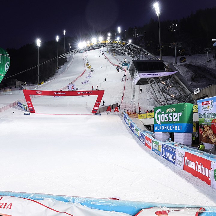 Positive Schneekontrolle für Schladminger Nightrace-Doppel