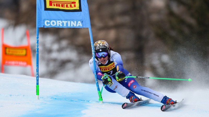 Italienische Dominanz in Cortina! Brignone gewinnt Super G
