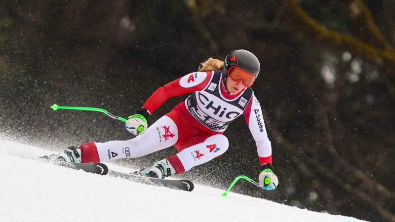 ÖSV-Duo gibt im Garmisch-Abfahrtstraining das Tempo vor