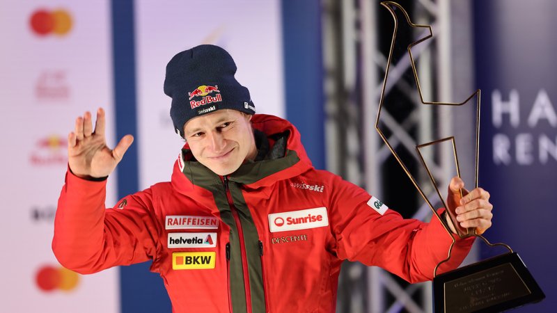 Kitzbühel, Super-G: Die Bilder der Siegerehrung