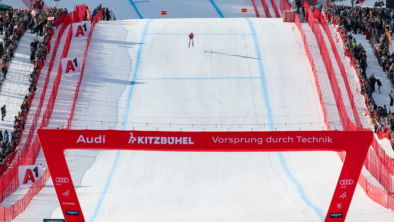 Kitzbühel 2025: Die Bilder der Hahnenkamm-Abfahrt