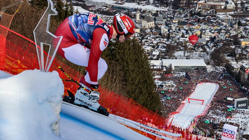 Kitzbühel 2025: Die Bilder der Hahnenkamm-Abfahrt