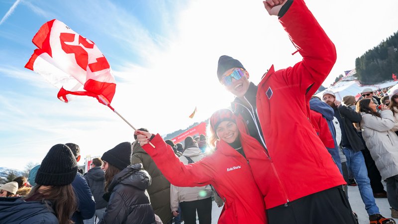 Kitzbühel 2025: Die Bilder der Hahnenkamm-Abfahrt