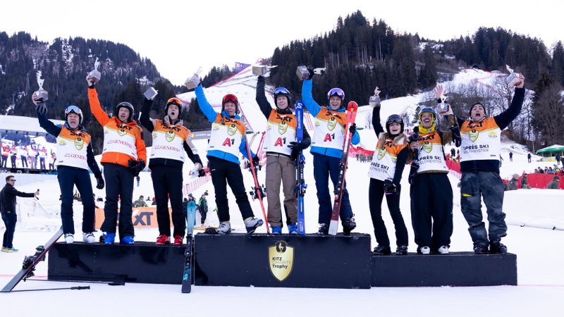 Naschenweng & Co. auf der Streif! Kitz Charity Trophy
