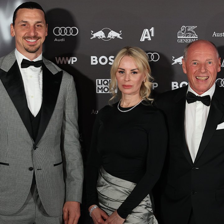 Zlatan scherzt in Kitz: "Habe meinen Skilehrer gefeuert"