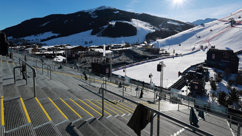Saalbach ist bereit! Die ersten Bilder von der Ski-WM